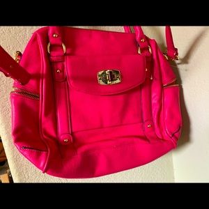 Merona Hot Pink Hand Bag